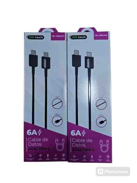 CABLE HBL TECH 6.0A USB A TIPO C